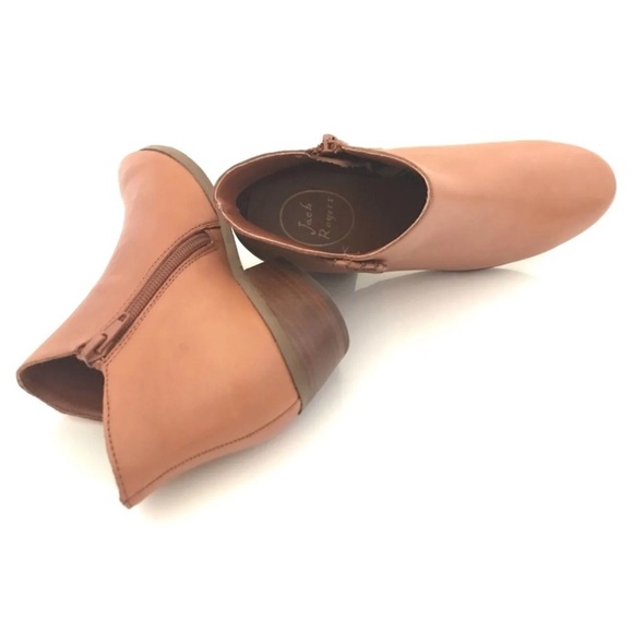 Jack Rogers | Womens Peyton Bootie Ankle Shoes Cowboy Boots - Picture 5 of 9